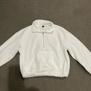 Sweatshirts and zip-ups!